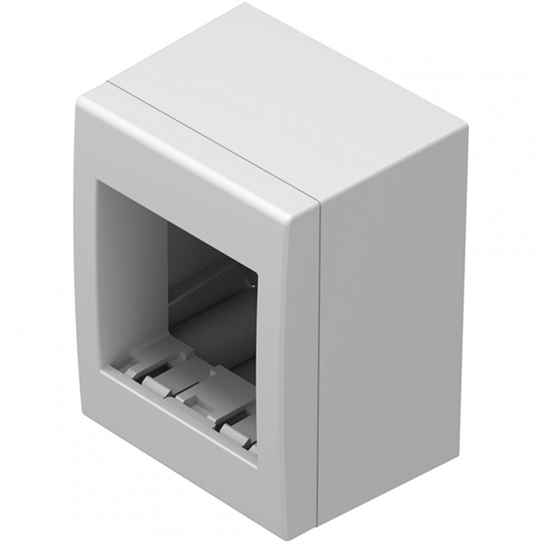 TEM Čatež kućište CUBO 2M bijelo IP20