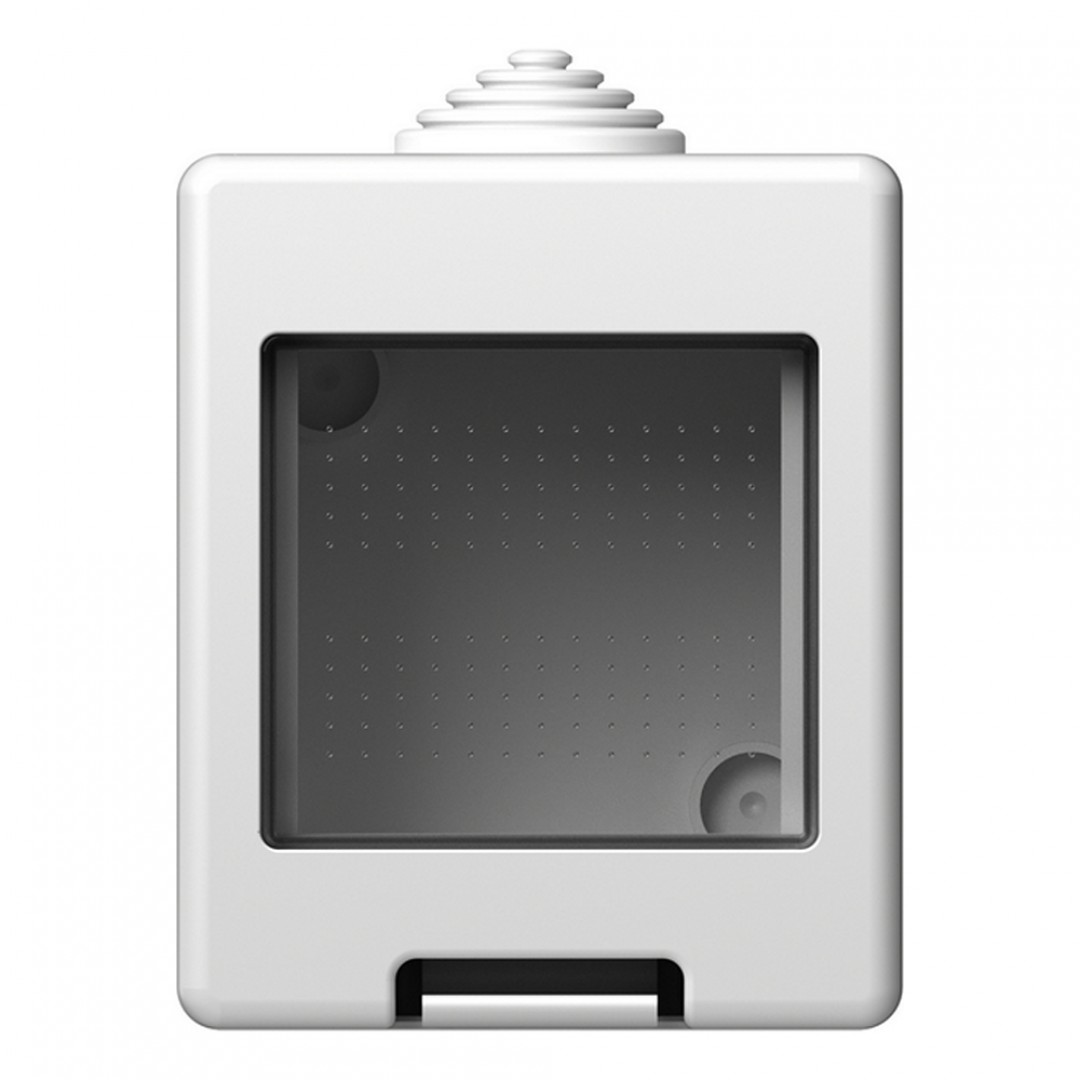 TEM Čatež kućište CUBO 2M bijelo IP55