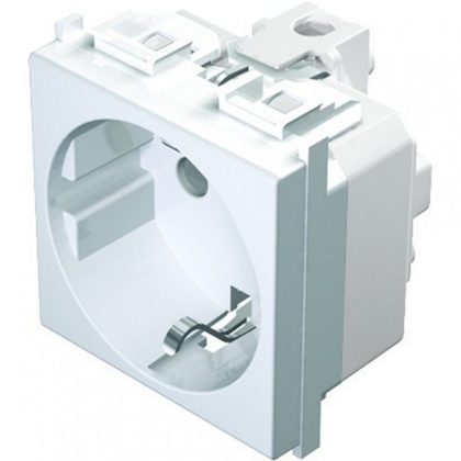 TEM utičnica šuko 2M 16A sa zaštitom plava