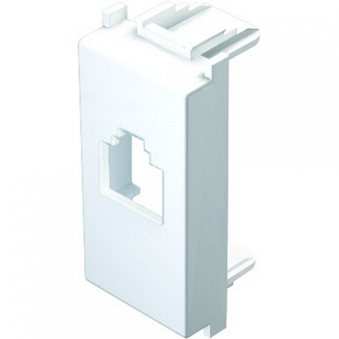 TEM Čatež adapter RJ45 1M bijeli Keystone