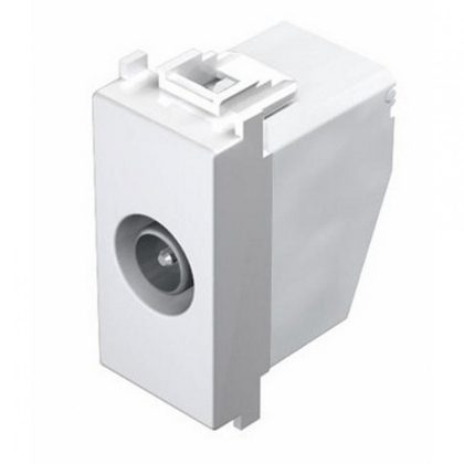 TEM Čatež utičnica TV 1M završna bijela