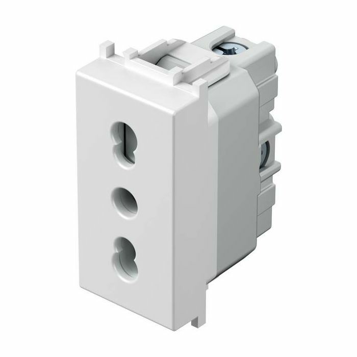 TEM Čatež utičnica 1M 16A talijanski standard bijela